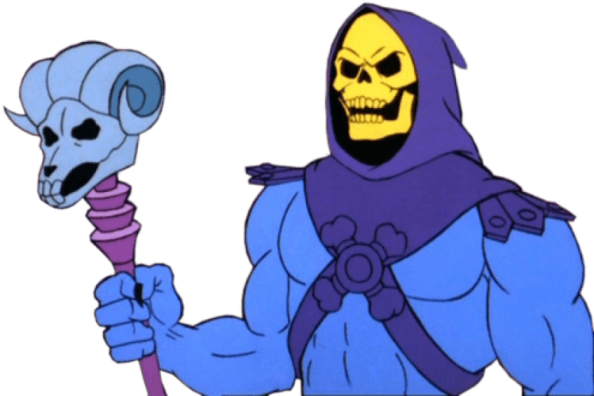 Skeletor png Blank Meme Template