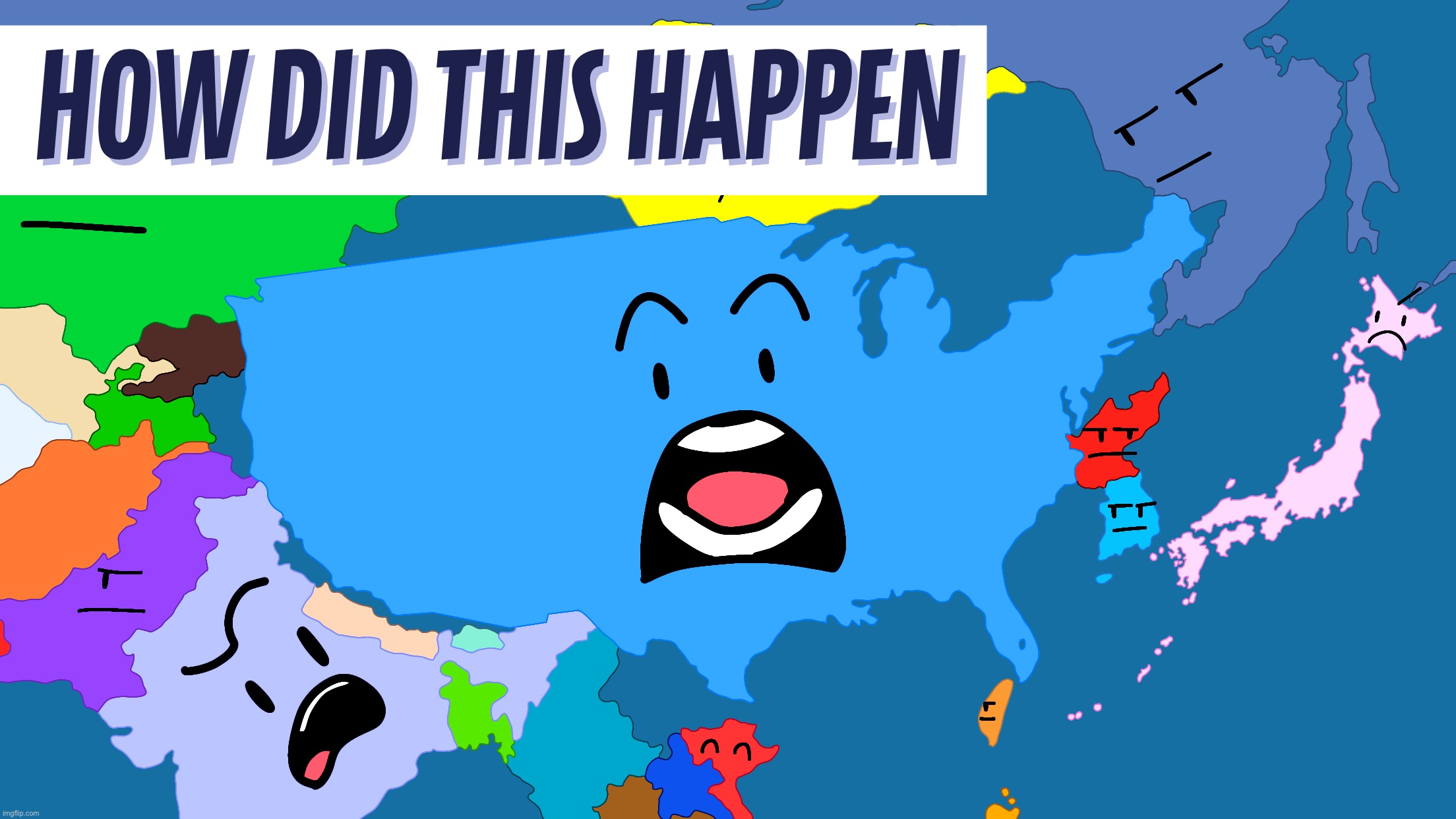 I also made this BFDI:TPOT ahh thumbnail (Not using it) | made w/ Imgflip meme maker
