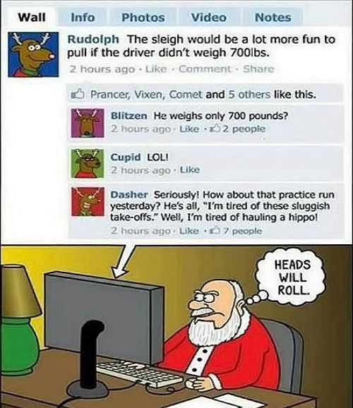 Rudolph is in Trouble | image tagged in animals,funny,santa clause,christmas