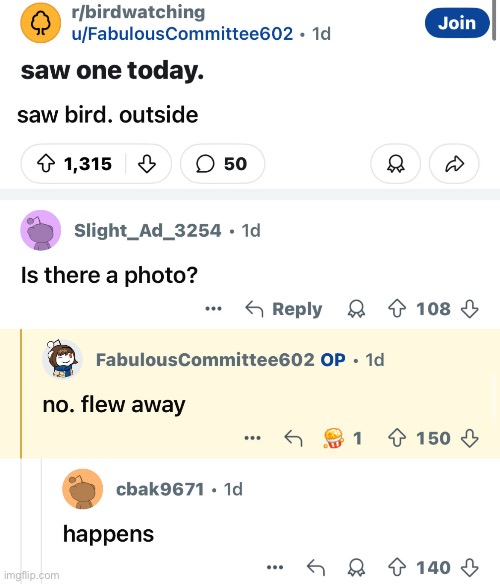 Birdwatching | made w/ Imgflip meme maker