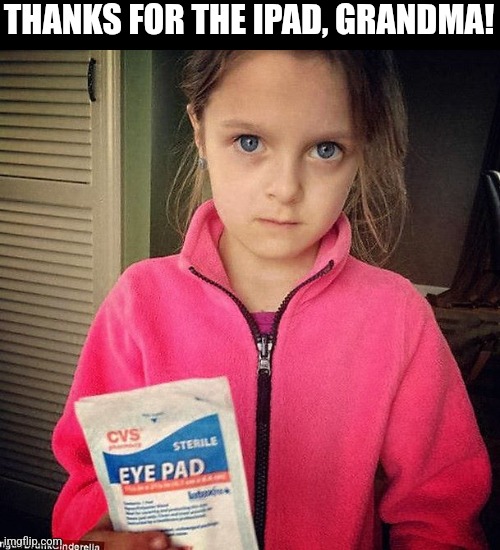 Thanks For The IPad, Grandma! | THANKS FOR THE IPAD, GRANDMA! | image tagged in chris joines | made w/ Imgflip meme maker