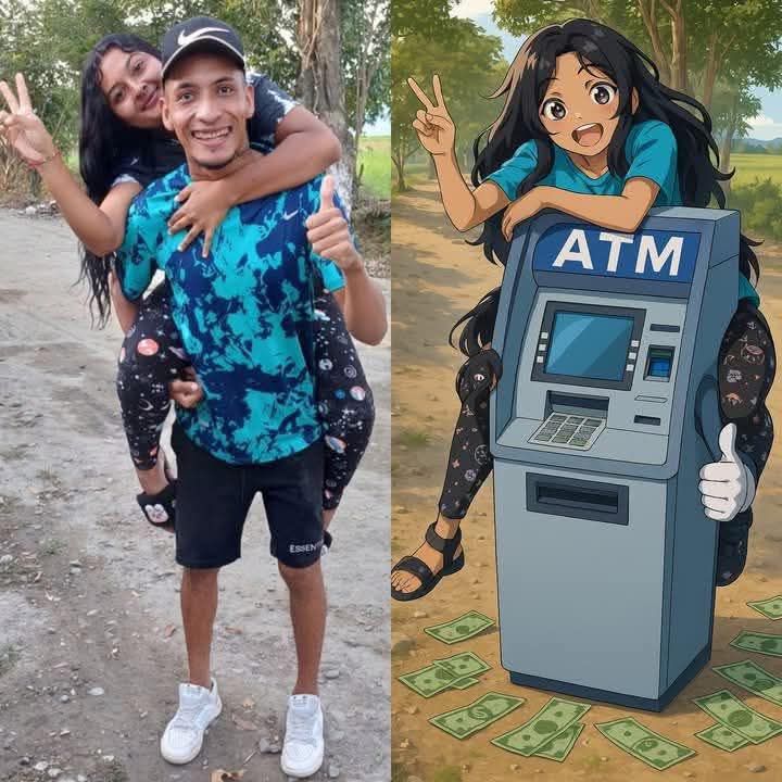 ATM boyfriend Blank Meme Template