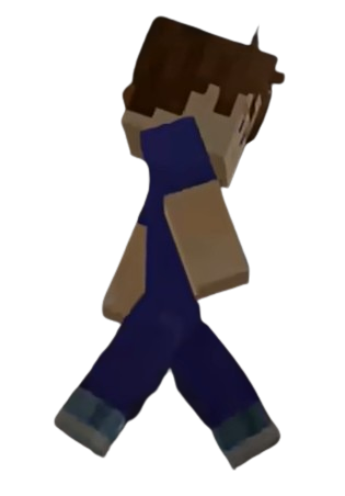 minecraft player Blank Meme Template