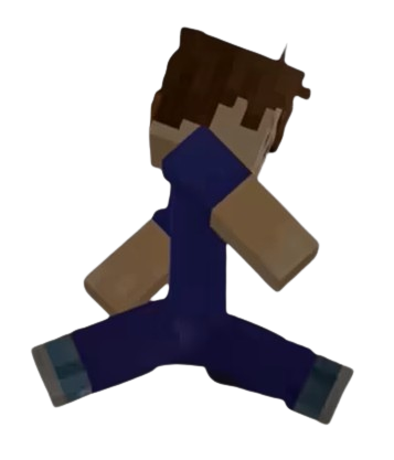 minecraft player Blank Meme Template