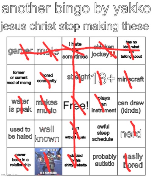 yakko bingo v7 | image tagged in yakko bingo v7 | made w/ Imgflip meme maker