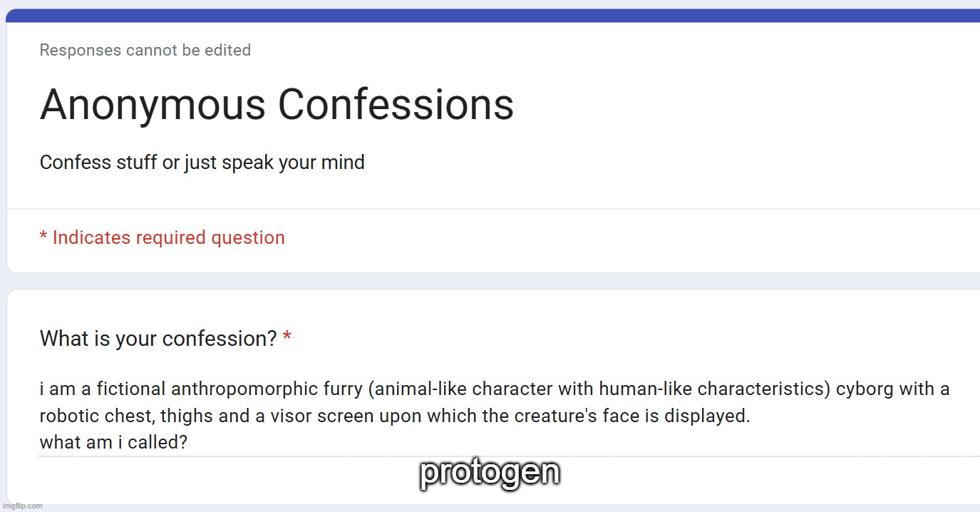 protogen | made w/ Imgflip meme maker