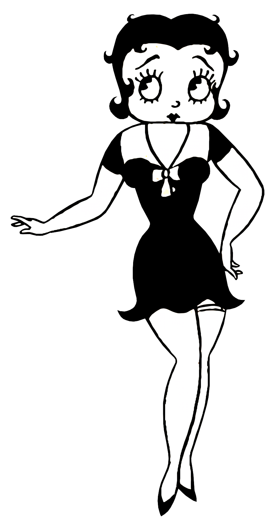 betty boop png edit Blank Meme Template