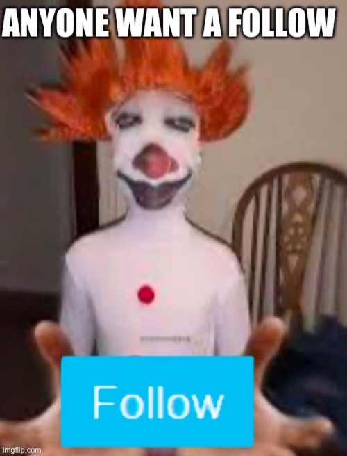 For the next hour, I’ll be giving everyone a follow | made w/ Imgflip meme maker