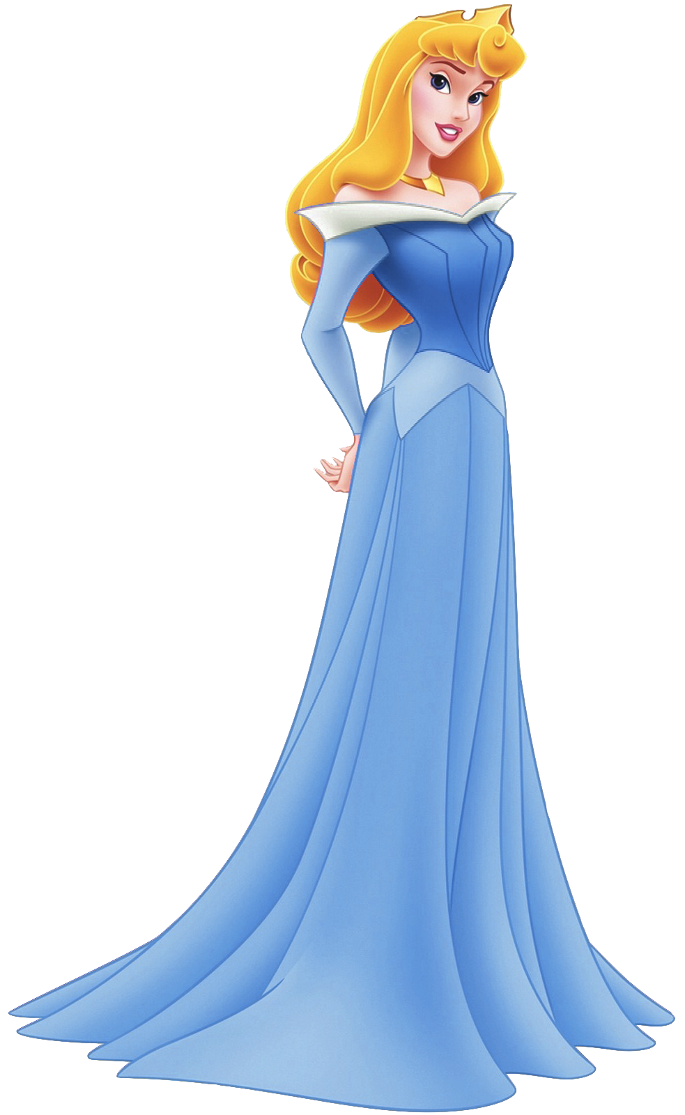 Aurora Briar Rose in her Blue Dress Blank Meme Template