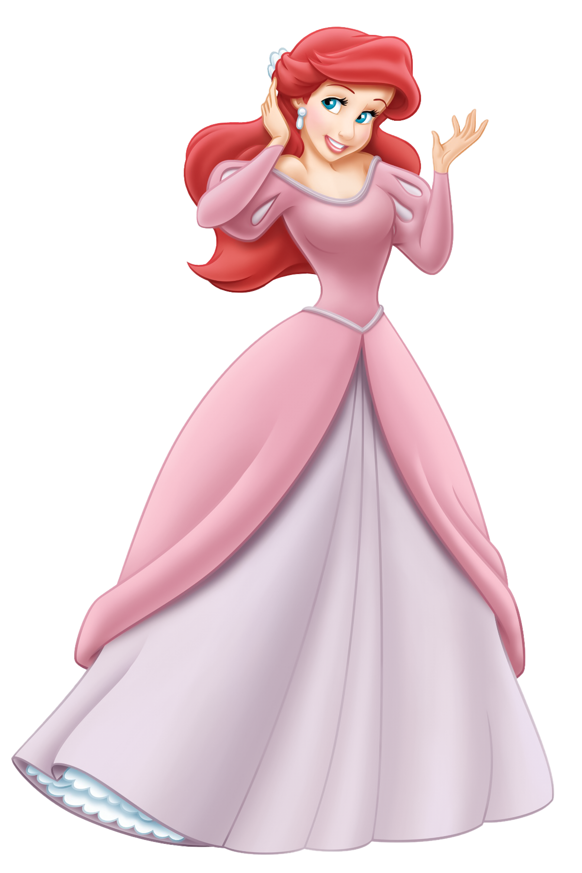 Human Princess Ariel Blank Meme Template