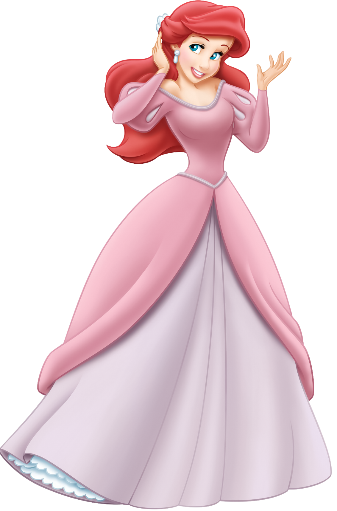 Human Princess Ariel Blank Meme Template