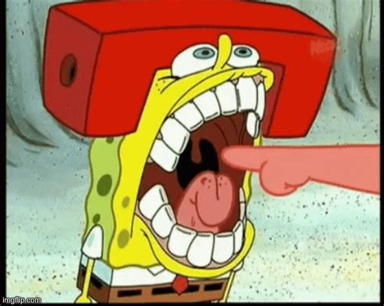 SpongeBob chomp | image tagged in spongebob chomp | made w/ Imgflip meme maker