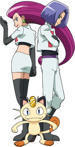 Team Rocket Trio 4 Blank Meme Template