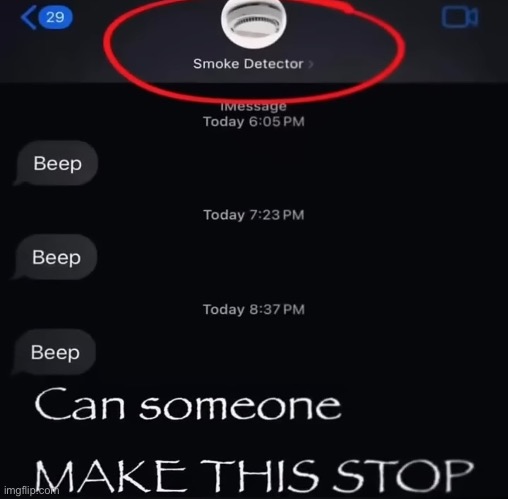 Smoke detector | made w/ Imgflip meme maker