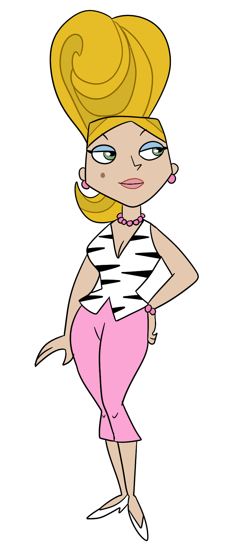 High Quality Atomic Betty Tanya Restored Blank Meme Template