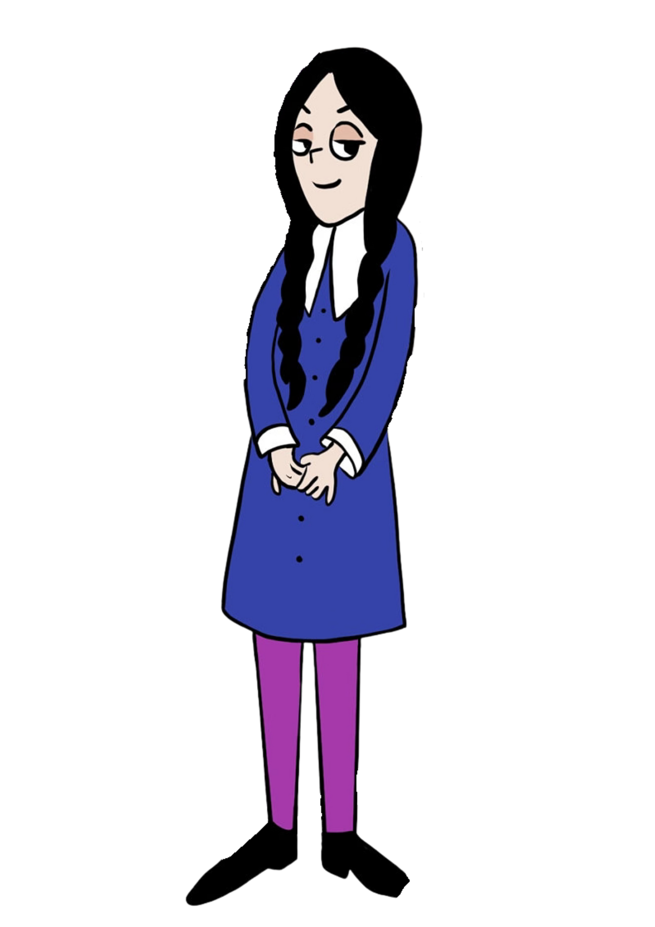 Wednesday Addams Blank Meme Template