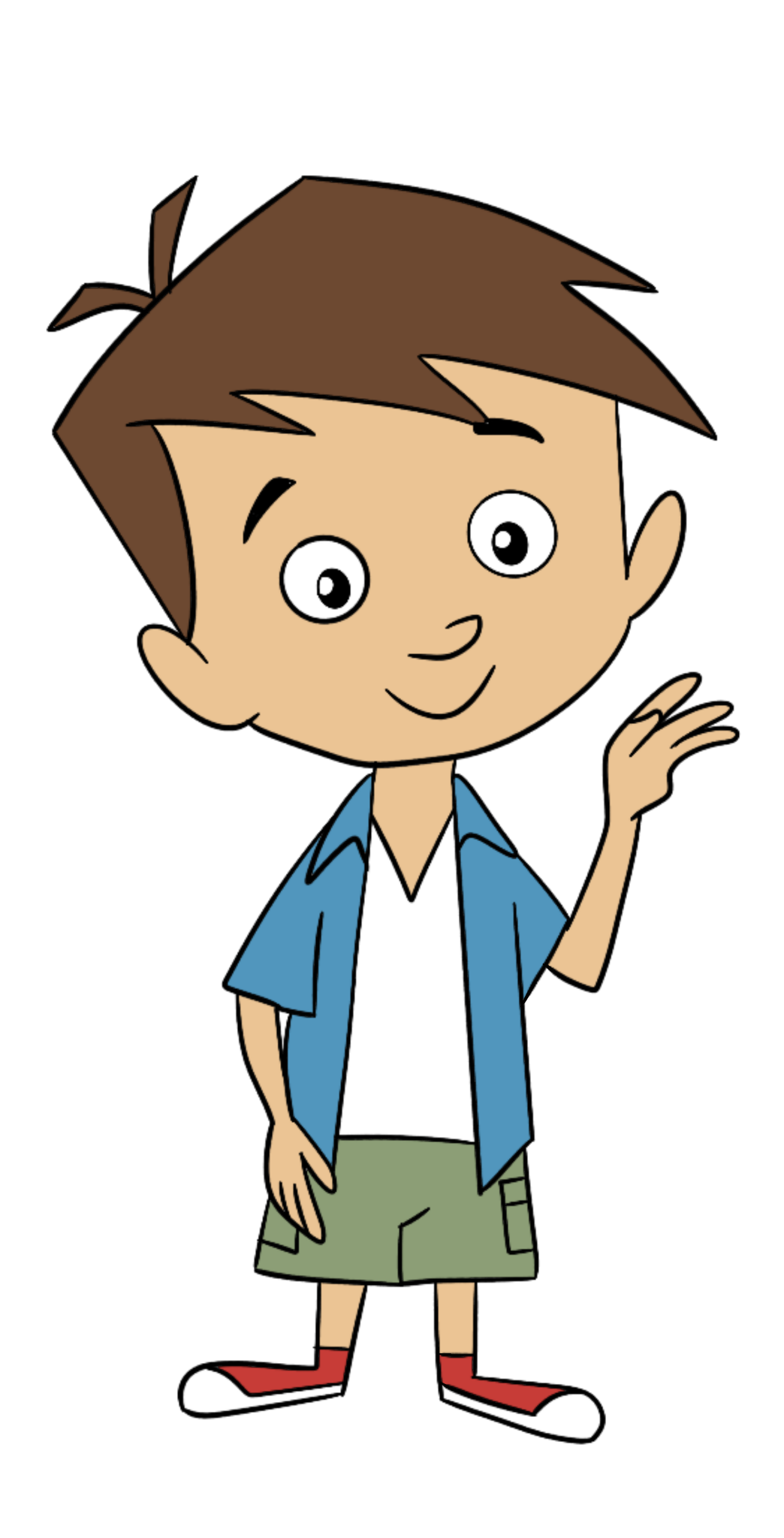 Atomic Betty Noah Parker PNG restored Blank Meme Template