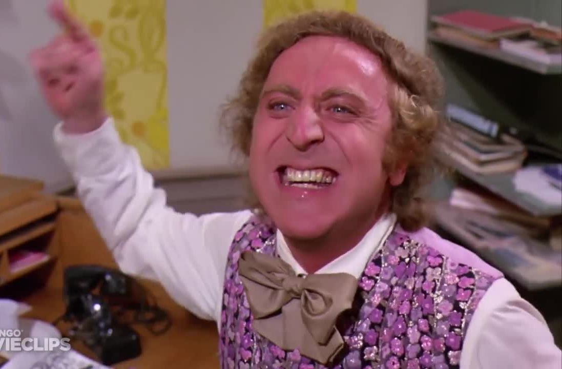 Willy Wonka Blank Meme Template
