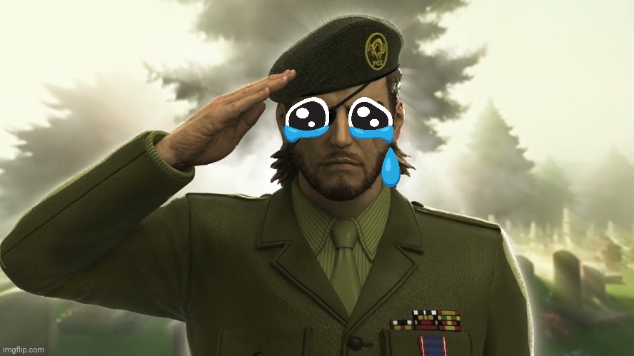 Metal Gear Solid Salut | image tagged in metal gear solid salut | made w/ Imgflip meme maker