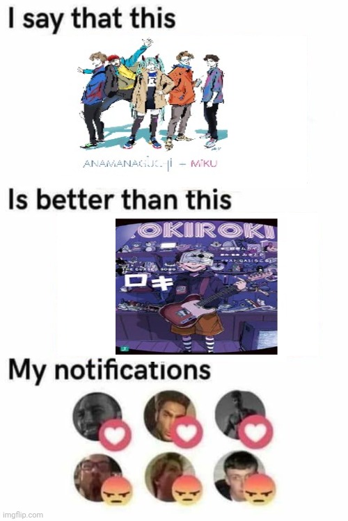 i say that this is better than this | image tagged in i say that this is better than this | made w/ Imgflip meme maker