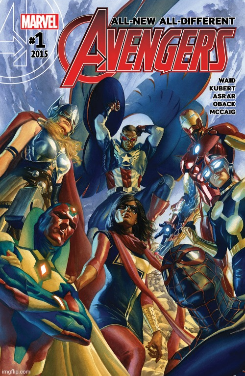 All New Marvel Blank Meme Template