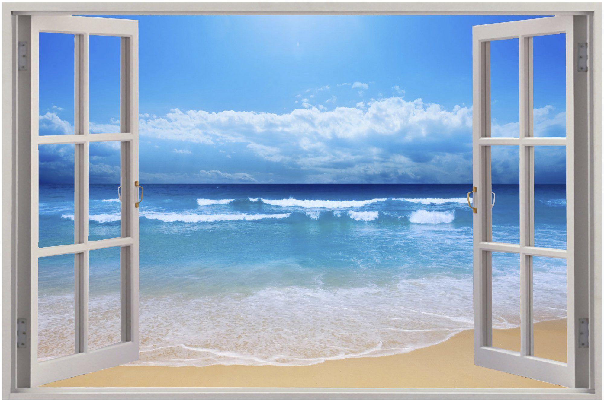 window view Blank Meme Template