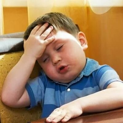 Sick kid Blank Meme Template
