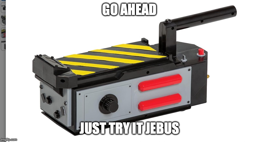 easters cancelled | GO AHEAD; JUST TRY IT JEBUS | image tagged in happy easter | made w/ Imgflip meme maker