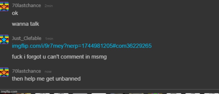 I CAN'T BELIEVE VRO IS STILL BEGGING ME TO GET HIM UNBANNED | made w/ Imgflip meme maker
