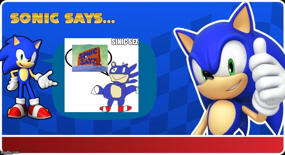 Sonic sez | image tagged in sonic says s asr | made w/ Imgflip meme maker