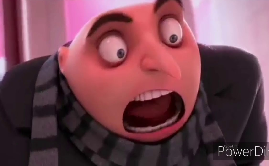 Gru Scream Blank Meme Template