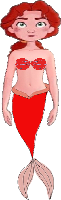 Mary mermaid Blank Meme Template