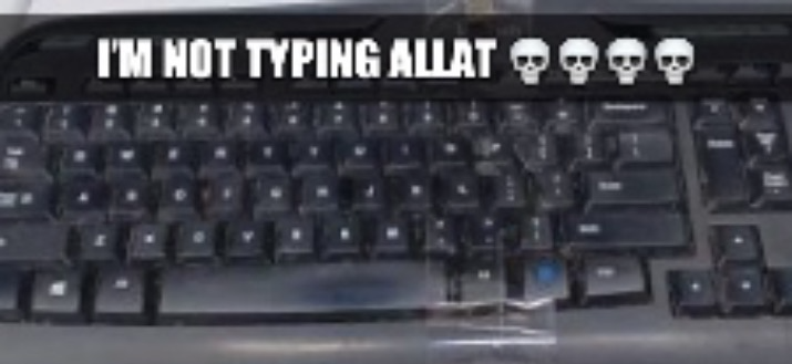 im not typing allat Blank Meme Template