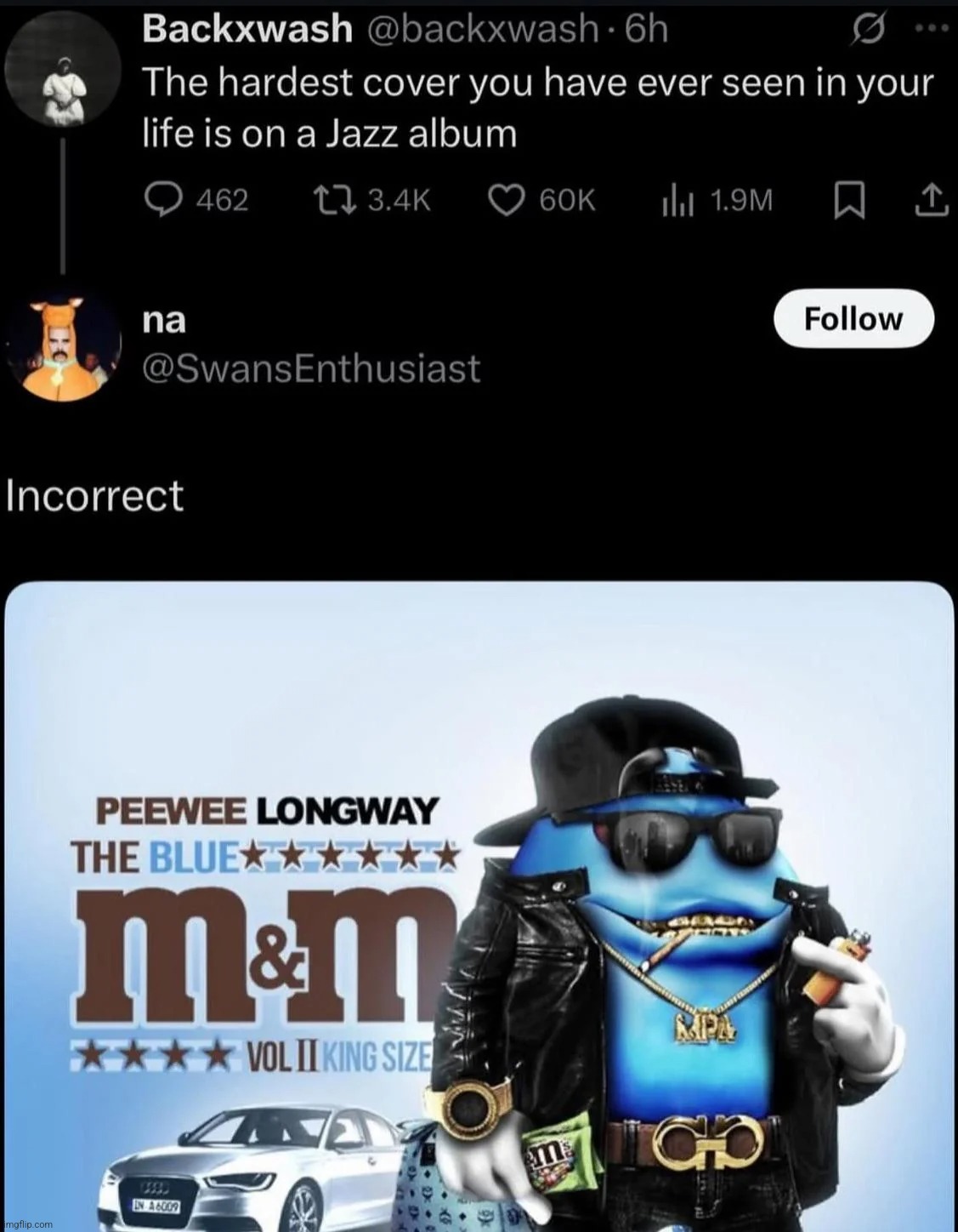 peewee longway my beloved | made w/ Imgflip meme maker