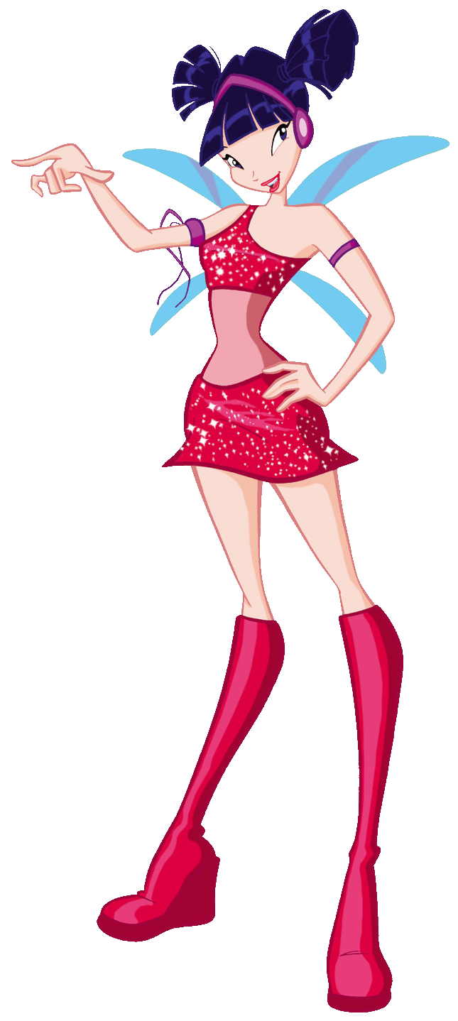 Musa The Fairy of Music Blank Meme Template