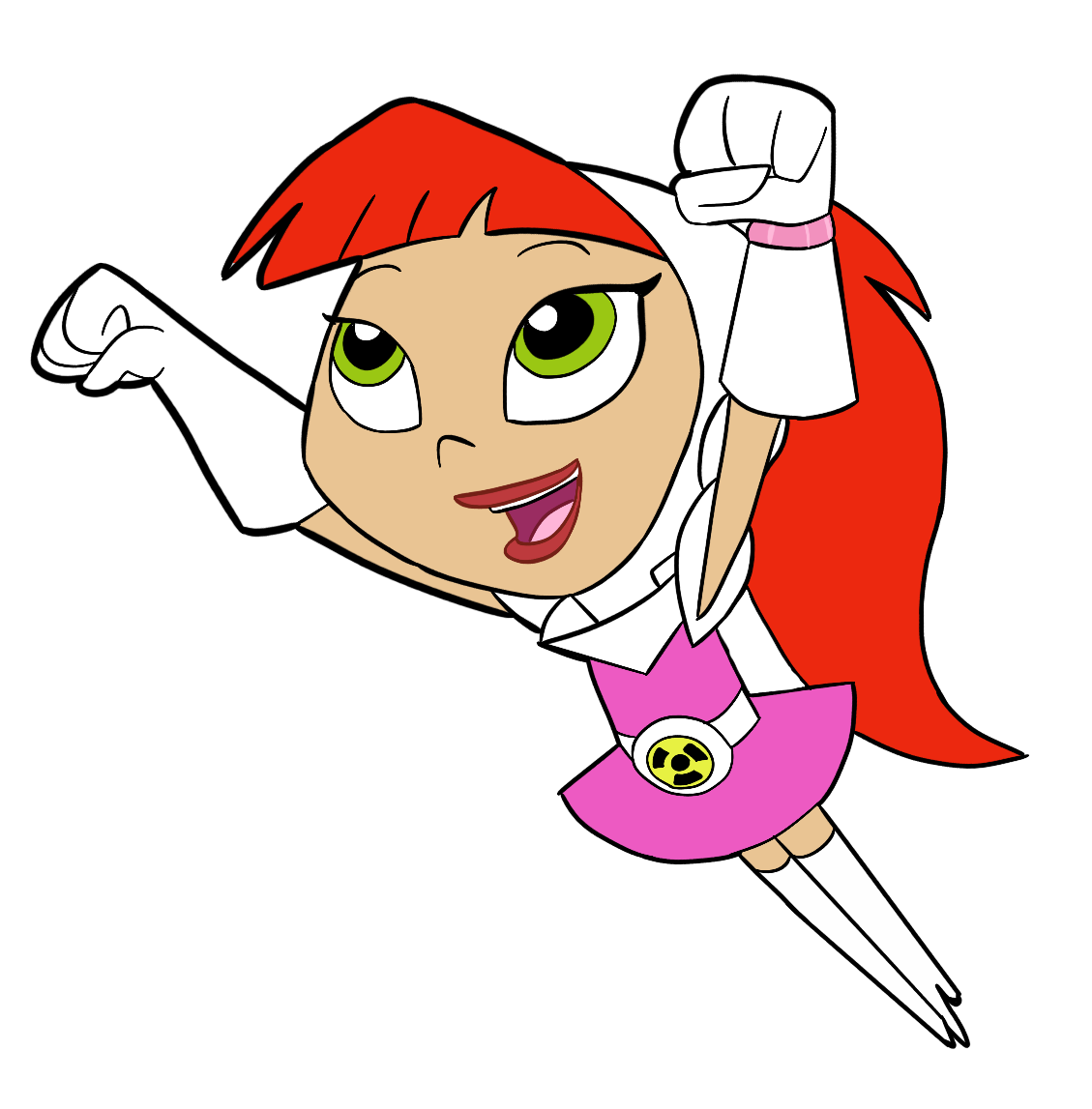 Atomic Betty PNG restored Blank Meme Template