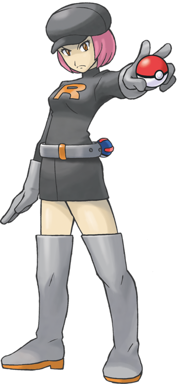 Team Rocket Grunt 2 (Female) Blank Meme Template