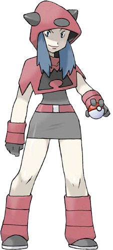 Team Magma Grunt 2 (Female) Blank Meme Template