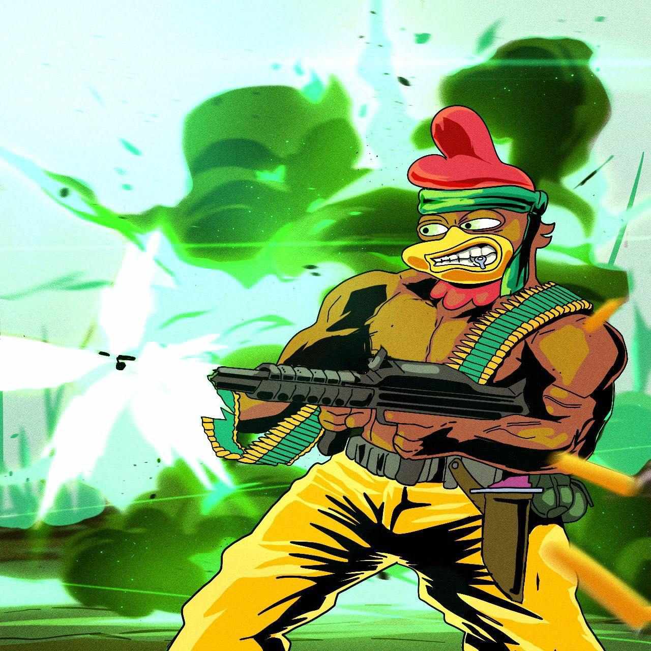 COQINU rambo Blank Meme Template