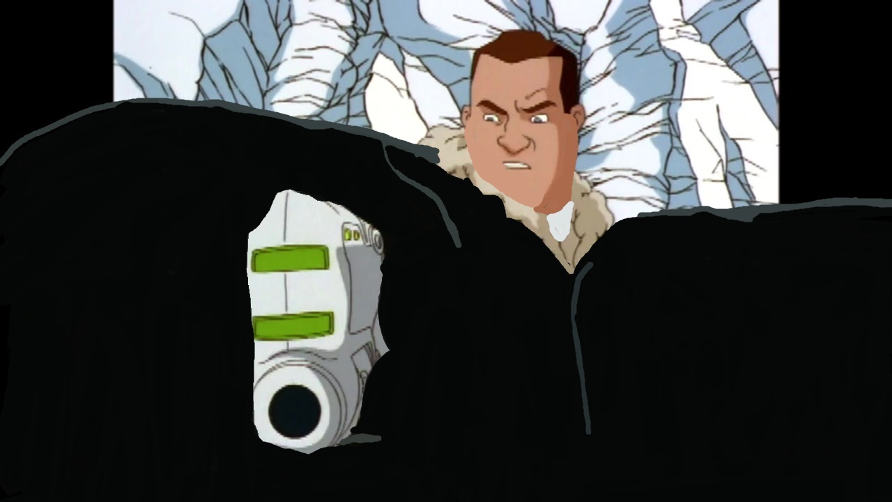 big blimp agent k Blank Meme Template