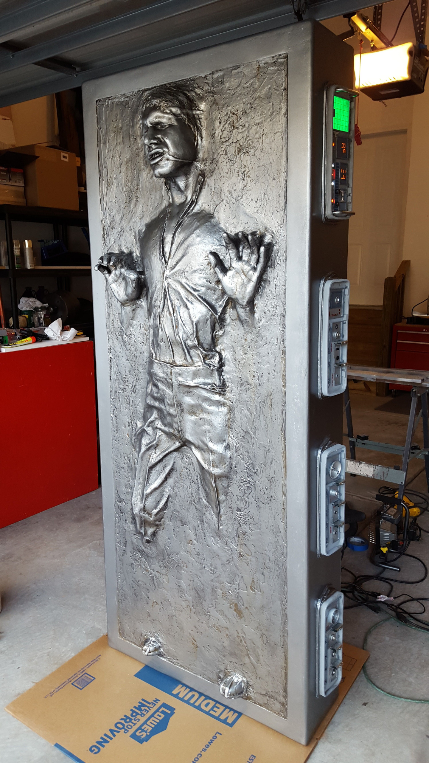 Han Solo carbonite Blank Meme Template