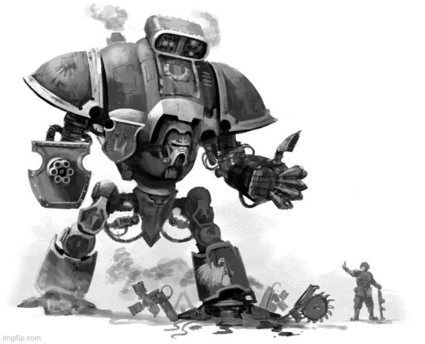 WH40k 'thumbs up' | image tagged in wh40k 'thumbs up' | made w/ Imgflip meme maker