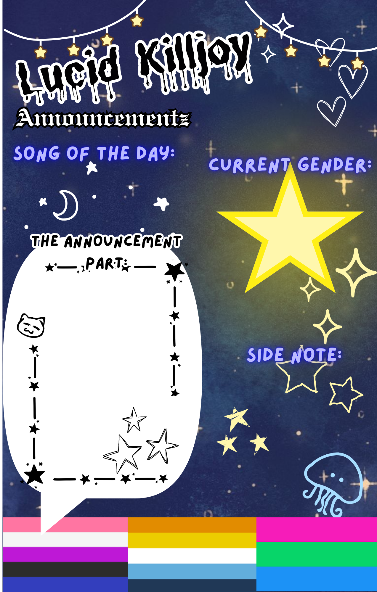 Lucid's announcement temp (updated:4/18/25) Blank Meme Template