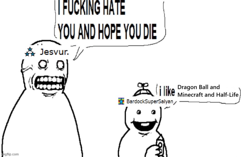 this goes for a lot of users but ts dude is literally bashing on me for existing smh my head | made w/ Imgflip meme maker
