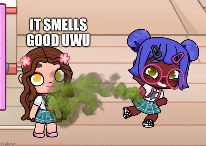 What | IT SMELLS GOOD UWU | image tagged in avatar world sus,avatar world heat,avatar world,funny,fart | made w/ Imgflip meme maker