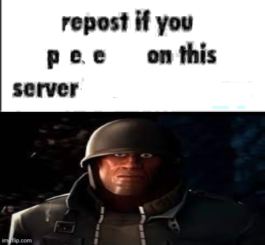 repost if your presence on this server is not necessary | image tagged in repost if your presence on this server is not necessary | made w/ Imgflip meme maker