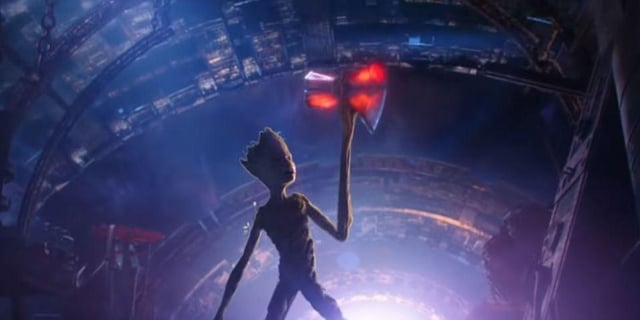 Groot stormbreaker Blank Meme Template