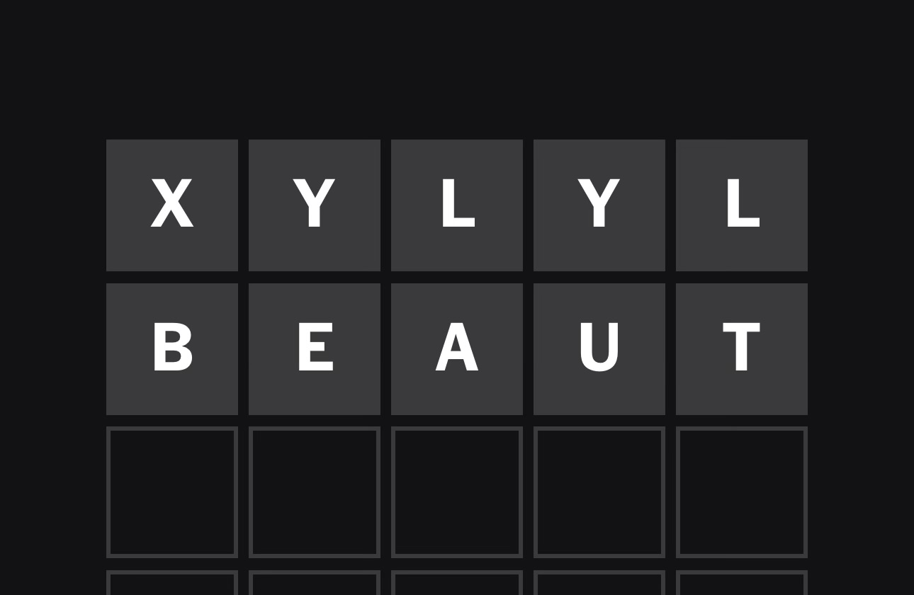 Unlucky Wordle Guess Blank Meme Template