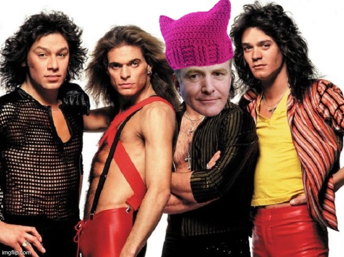 PERSONIFIED ! | image tagged in van halen van hollen meme | made w/ Imgflip meme maker