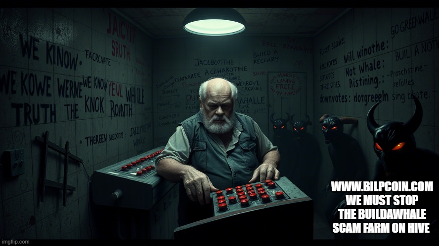 WWW.BILPCOIN.COM WE MUST STOP THE BUILDAWHALE SCAM FARM ON HIVE | made w/ Imgflip meme maker